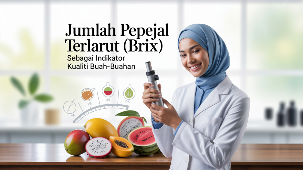 Jumlah Pepejal Terlarut (Brix) sebagai Indikator Kualiti Buah-buahan Jumlah Pepejal Terlarut (Brix) sebagai Indikator Kualiti Buah-buahan