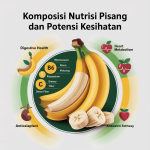 Komposisi Nutrisi Pisang dan Potensi Kesihatan image