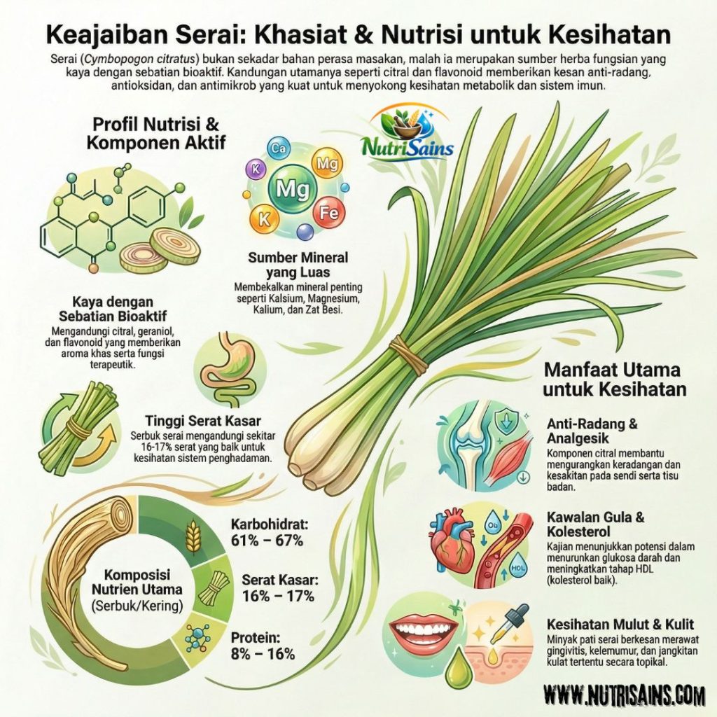 Keajaiban Serai: Bukan Sekadar Penambah Aroma di Dapur Keajaiban Serai: Bukan Sekadar Penambah Aroma di Dapur