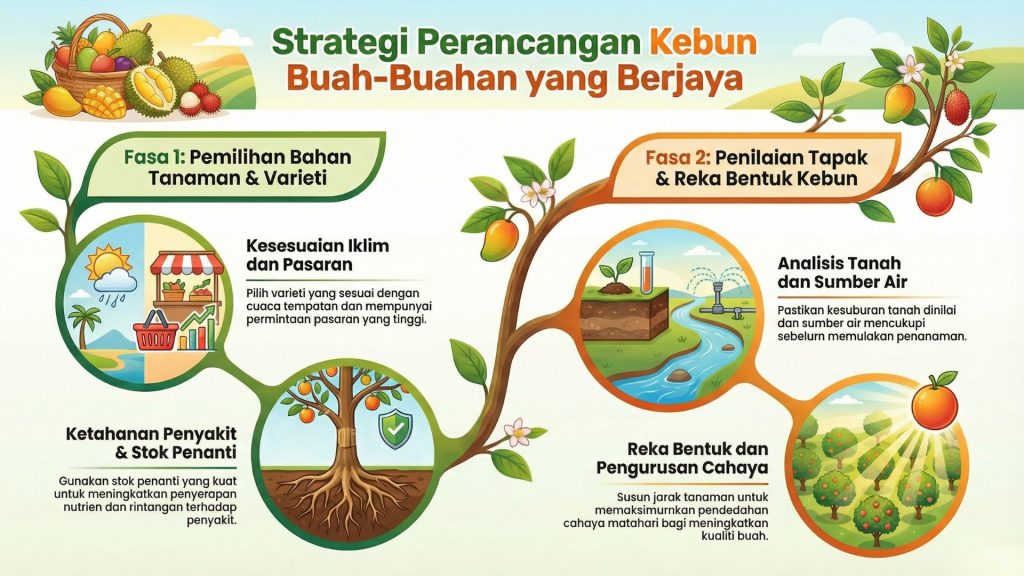 Strategi Perancangan Kebun Buah: Bukan Sekadar Tanam, Tapi Mengurus Ekosistem