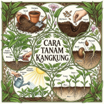 Cara mudah menanam kangkung di rumah image