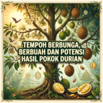 Tempoh Berbunga, Berbuah dan Potensi Hasil Pokok Durian image