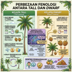 Perbezaan Fenologi antara Kelapa Tall dan Dwarf image