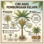 Ciri Asas Pembungaan Kelapa image