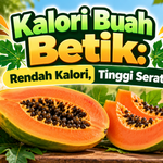 Kalori Buah Betik: Rendah Kalori, Tinggi Serat image