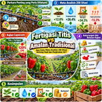 Fertigasi Titis Berbanding Amalan Tradisional: Apa Kata Meta-Analisis tentang Hasil dan Penjimatan Air? image
